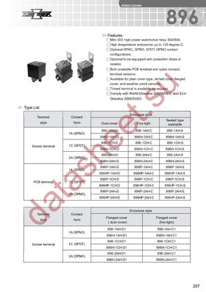 896H-1CH-D-R1-12VDC datasheet  